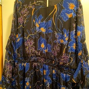 Sheer long sleeve INC dress - never worn